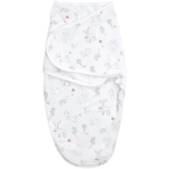Aden + Anais™ Essential S Easy Swaddle™ Wrap-around Pucksack 3-pack Sprookje Flower -Little Wonders Verkoop aden anais essential s easy swaddle wrap around pucksack 3 pack sprookje flower a302841 2