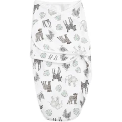 Aden + Anais™ Essential S Easy Swaddle™ Wrap-around Pucksack Set Van 3 Toiletten -Little Wonders Verkoop aden anais essential s easy swaddle wrap around pucksack set van 3 toiletten a302891 2