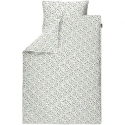 Alvi ® Beddenset 4-delig Petit Fleurs Groen/wit 100 X 135 Cm -Little Wonders Verkoop alvi beddenset 4 delig petit fleurs groen wit 100 x 135 cm a387535 3