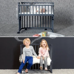 Babybay Boxspring Co-sleeper Comfort Plus Leigrijs Gelakt -Little Wonders Verkoop babybay boxspring co sleeper comfort plus leigrijs gelakt a376133 3