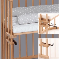 Babybay Co-sleeper Maxi Natuur Gelakt -Little Wonders Verkoop babybay co sleeper maxi natuur gelakt a021561 3