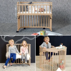 Babybay Maxi Co-sleeper Comfort Plus Naturel Gelakt -Little Wonders Verkoop babybay maxi co sleeper comfort plus naturel gelakt a376136 2