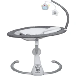 BabyGO Baby Wipstoeltje Homey Grijs -Little Wonders Verkoop babygo baby wipstoeltje homey grijs a304415 4