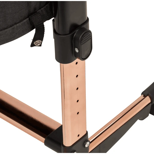 BabyGO Co-sleeper Vivaldi Black/Gold 5 BabyGO Co-sleeper Vivaldi Black/Gold - Afbeelding 3