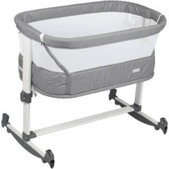 BabyGO Co-sleeper Vivaldi Grey -Little Wonders Verkoop babygo co sleeper vivaldi grey a250321 2