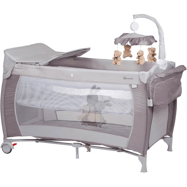 BabyGO Reisbed Sleeper Deluxe Beige 3 BabyGO Reisbed Sleeper Deluxe Beige