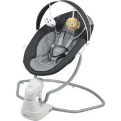 BabyGO Wipstoeltje Cuddly Anthracite -Little Wonders Verkoop babygo wipstoeltje cuddly anthracite a250668 4