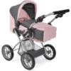 BAYER CHIC 2000 Combi Poppenwagen LENI Melange Antraciet-roze -Little Wonders Verkoop bayer chic 2000 combi poppenwagen leni melange antraciet roze a355195