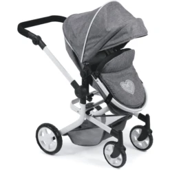 BAYER CHIC 2000 Combi-Poppenwagen MIKA Jeans Grey 10 BAYER CHIC 2000 Combi-Poppenwagen MIKA Jeans Grey -Little Wonders Verkoop bayer chic 2000 combi poppenwagen mika jeans grey a242774 3