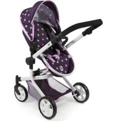 BAYER CHIC 2000 Combi Poppenwagen MIKA Stars Lila 10 BAYER CHIC 2000 Combi Poppenwagen MIKA Stars Lila -Little Wonders Verkoop bayer chic 2000 combi poppenwagen mika stars lila a271267 3