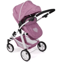 BAYER CHIC 2000 Combi Poppenwagen NELE Jeans Roze -Little Wonders Verkoop bayer chic 2000 combi poppenwagen nele jeans roze a355220 2