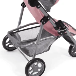 BAYER CHIC 2000 Jogging Buggy LOLA Melange Grijs Roze -Little Wonders Verkoop bayer chic 2000 jogging buggy lola melange grijs roze a271292 4