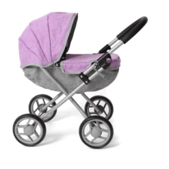 BAYER CHIC 2000 Poppenwagen LILLI Melange Paars -Little Wonders Verkoop bayer chic 2000 poppenwagen lilli melange paars a354843 1
