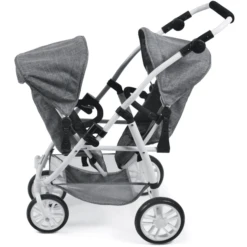 BAYER CHIC 2000 Tandem-Buggy VARIO Jeans Grey 9 BAYER CHIC 2000 Tandem-Buggy VARIO Jeans Grey -Little Wonders Verkoop bayer chic 2000 tandem buggy vario jeans grey a242858 2