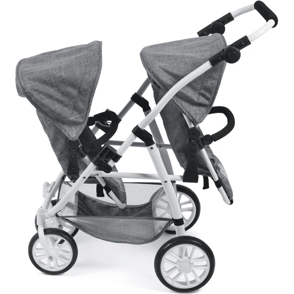 BAYER CHIC 2000 Tandem-Buggy VARIO Jeans Grey 7 BAYER CHIC 2000 Tandem-Buggy VARIO Jeans Grey - Afbeelding 5