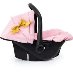 Bayer Design Poppen Autostoel Met Dak, Roze/goud 11 Bayer Design Poppen Autostoel Met Dak, Roze/goud -Little Wonders Verkoop bayer design poppen autostoel met dak roze goud a313539 4