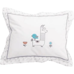 Be Be 's Collection Knuffel Kussen Lama Grijs