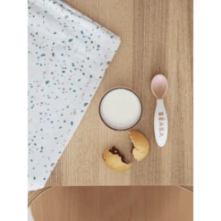 BEABA ® Set Van 2 Burp Doeken Mirage Hot Sauce / Terrazzo 120 X 120 Cm -Little Wonders Verkoop beaba set van 2 burp doeken mirage hot sauce terrazzo 120 x 120 cm a365388 2