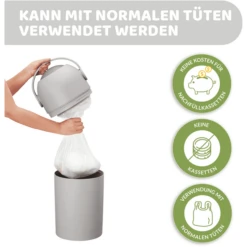 Chicco Luieremmer Geurverdrijver In Grijs -Little Wonders Verkoop chicco luieremmer geurverdrijver in grijs a313733 4