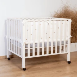 Childhome CHILD HOME Kinderbox 94 Oud Wit 75 X 95 Cm + Wielen -Little Wonders Verkoop child home kinderbox 94 oud wit 75 x 95 cm wielen a325983 4