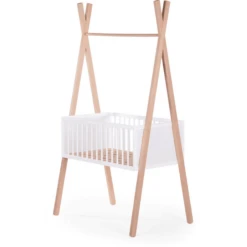 Childhome CHILD HOME Tipi Wieg 50 X 90 Cm + Kledingrek