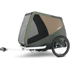 CROOZER Hondenfietskar Hond Tammo Moss Green Inclusief Hondenbed Asfalt Grijs -Little Wonders Verkoop croozer hondenfietskar hond tammo moss green inclusief hondenbed asfalt grijs a410040 2