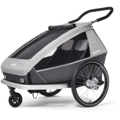 CROOZER Kid Keeke 2 Kinderfietskar Stone Grijs Inclusief Beschermbak Voor De Voetenruimte -Little Wonders Verkoop croozer kid keeke 2 kinderfietskar stone grijs inclusief beschermbak voor de voetenruimte a417110 4