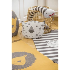 DAVID FUSSENEGGER Luipaardkussen Lichtgrijs 30 X 40 Cm -Little Wonders Verkoop david fussenegger luipaardkussen lichtgrijs 30 x 40 cm a291027 4