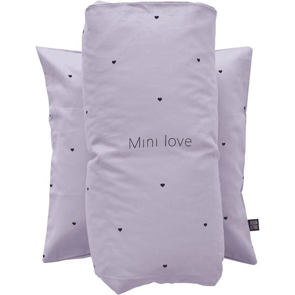 Design Letters Kussensloop Favourite Baby 100 X 140cm In Lavendel 6 Design Letters Kussensloop Favourite Baby 100 X 140cm In Lavendel - Afbeelding 4