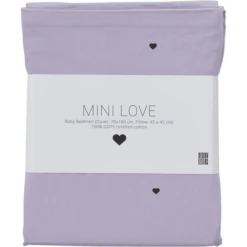 Design Letters Kussensloop Favourite Baby 70 X 100cm In Lavendel