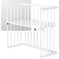 Nieuwkomers -Little Wonders Verkoop dreamgood co sleeper beuken wit gelakt matras prime air a348618 1