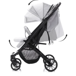 Fill Kinderwagen Style R Elite Lichtgrijs Gemêleerd -Little Wonders Verkoop fill kinderwagen style r elite lichtgrijs gemeleerd a411204 3