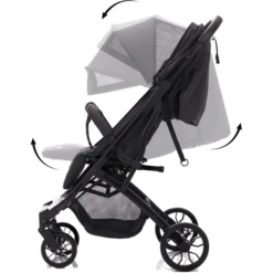 Fill Kinderwagen Style R Elite Zwart Melange 9 Fill Kinderwagen Style R Elite Zwart Melange -Little Wonders Verkoop fill kinderwagen style r elite zwart melange a411207 2