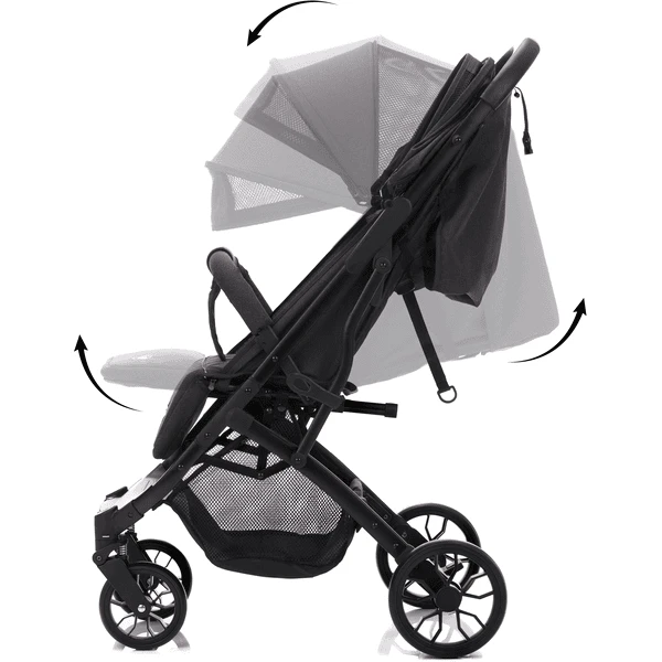 Fill Kinderwagen Style R Elite Zwart Melange 5 Fill Kinderwagen Style R Elite Zwart Melange - Afbeelding 3