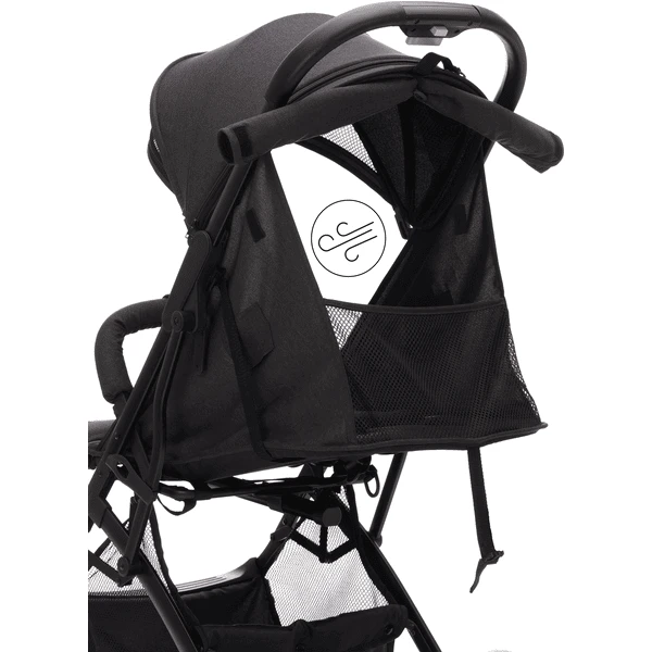 Fill Kinderwagen Style R Elite Zwart Melange 6 Fill Kinderwagen Style R Elite Zwart Melange - Afbeelding 4