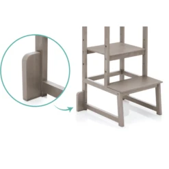 Fillikid Leertoren Hardhout Grijs -Little Wonders Verkoop fillikid leertoren hardhout grijs a317529 2