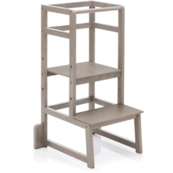 Fillikid Leertoren Hardhout Grijs