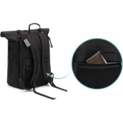 Fillikid Luier Rugzak Dublin Zwart -Little Wonders Verkoop fillikid luier rugzak dublin zwart a317961 3