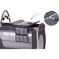 Fillikid Reisbed ALU Supreme Happy Roller Giraffe Grey -Little Wonders Verkoop fillikid reisbed alu supreme happy roller giraffe grey a268820 3