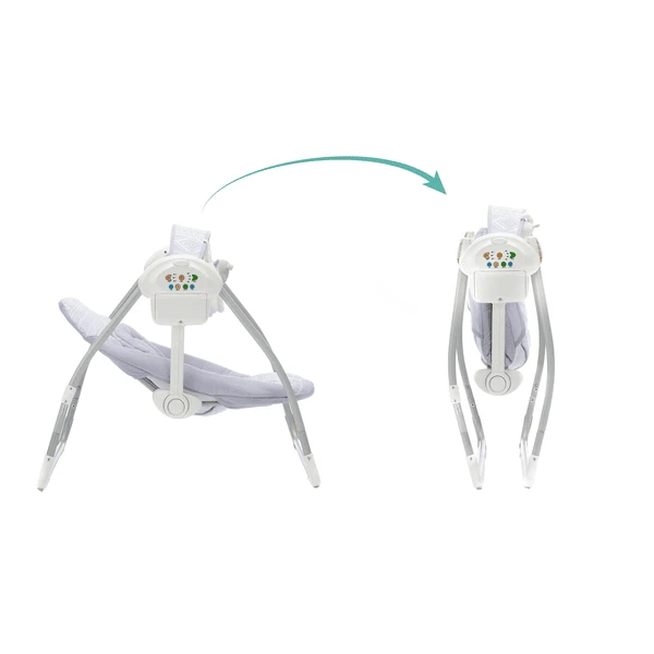 Fillikid Wipstoel Flippi Grijs Geometrisch 5 Fillikid Wipstoel Flippi Grijs Geometrisch - Afbeelding 3