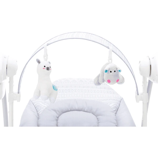 Fillikid Wipstoel Flippi Grijs Geometrisch 6 Fillikid Wipstoel Flippi Grijs Geometrisch - Afbeelding 4