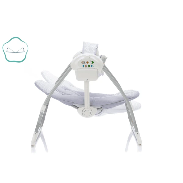 Fillikid Wipstoel Flippi Grijs Geometrisch 7 Fillikid Wipstoel Flippi Grijs Geometrisch - Afbeelding 5