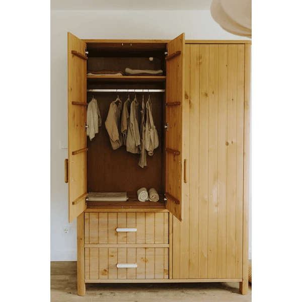 Geuther Kleding Kast Green Blad 3-deurs 6 Geuther Kleding Kast Green Blad 3-deurs - Afbeelding 5