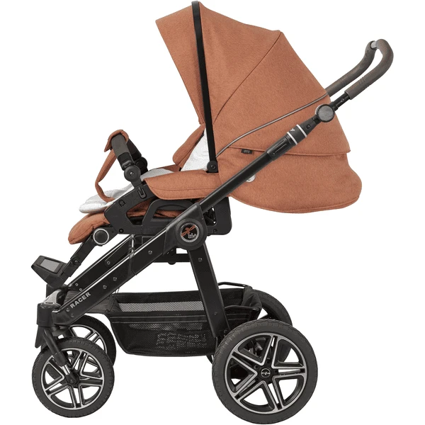 Hartan Kinderwagen Racer GTS Met Handrem Terra (923) Framekleur Zwart 5 Hartan Kinderwagen Racer GTS Met Handrem Terra (923) Framekleur Zwart - Afbeelding 3
