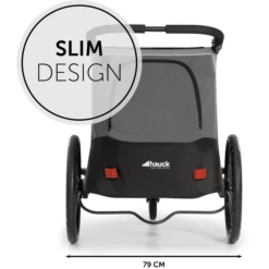 Hauck 2in1 Fietskar En Buggy Dryk Duo Grijs -Little Wonders Verkoop hauck 2in1 fietskar en buggy dryk duo grijs a314062 3