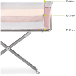 Hauck Co-sleeper Face To Me Pink -Little Wonders Verkoop hauck co sleeper face to me pink a255171 4