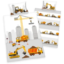 HERDING Beddengoed Bouwplaats 100 X 135 Cm -Little Wonders Verkoop herding beddengoed bouwplaats 100 x 135 cm a208693 2