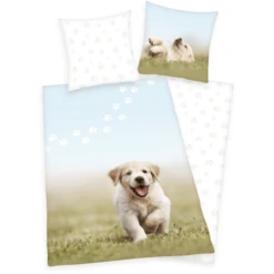HERDING Bedlinnen Hond Puppy 135 X 200cm -Little Wonders Verkoop herding bedlinnen hond puppy 135 x 200cm a303136 2