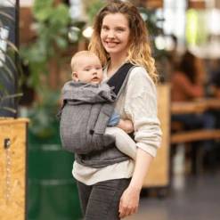 Hoppediz Draagzak Bondolino Plus Popeline One Size Denim Zwart -Little Wonders Verkoop hoppediz draagzak bondolino plus popeline one size denim zwart a272717 2