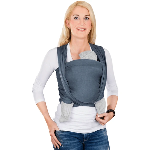 Hoppediz Lange Draagdoek Stone 3 Hoppediz Lange Draagdoek Stone